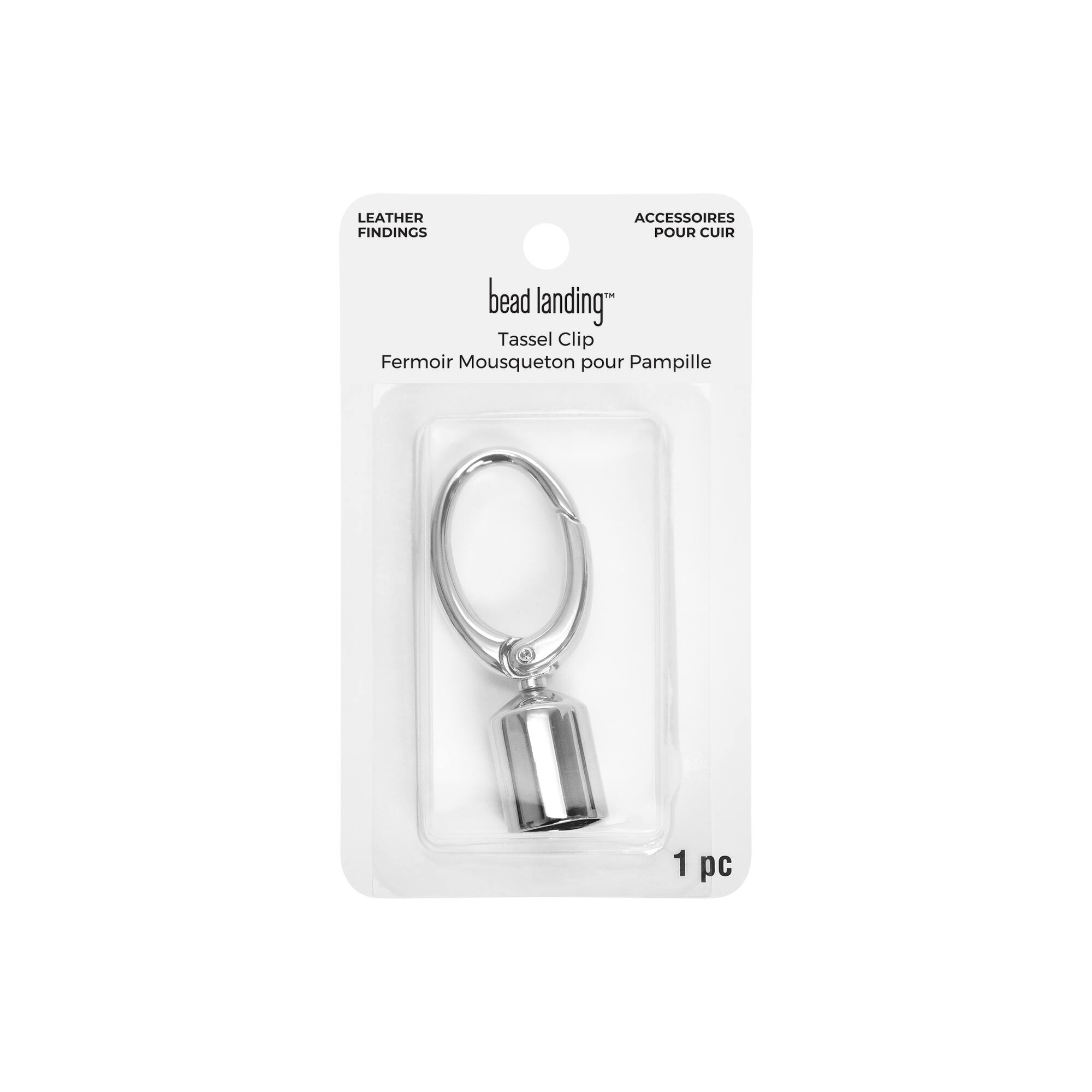 Nickel Tassel Clip by Bead Landing™